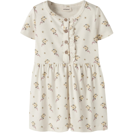 Lil'Atelier Coconut Milk Flower Nmfgayo Smi Ss Klänning Lil