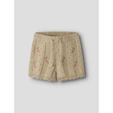 Lil'Atelier Mojave Desert Nmfhalyn Wide Stickad Shorts Lil