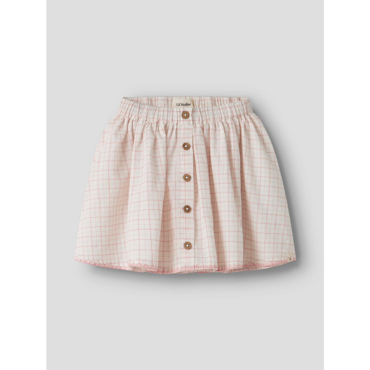 Lil'Atelier Coconut Milk Rose Tan Nmfhedda Kjol Lil