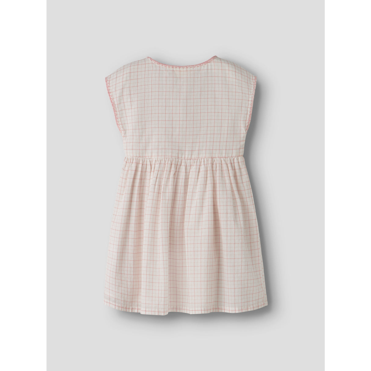 Lil'Atelier Coconut Milk Rose Tan Nmfhedda Sl Klänning Lil