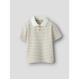 Lil'Atelier Coconut Milk Coca Mocha Nmmhaldur Ss Loose Pikétröja Lil