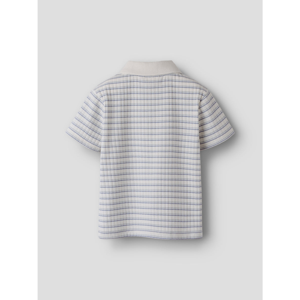 Lil'Atelier Coconut Milk Dusty Blue Nmmhaldur Ss Loose Pikétröja Lil