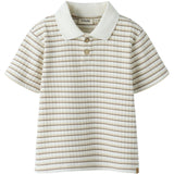 Lil'Atelier Coconut Milk Coca Mocha Nmmhaldur Ss Loose Pikétröja Lil