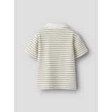 Lil'Atelier Coconut Milk Coca Mocha Nmmhaldur Ss Loose Pikétröja Lil