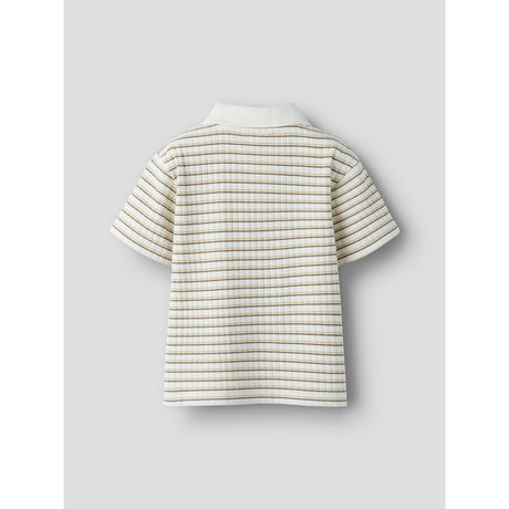 Lil'Atelier Coconut Milk Coca Mocha Nmmhaldur Ss Loose Pikétröja Lil