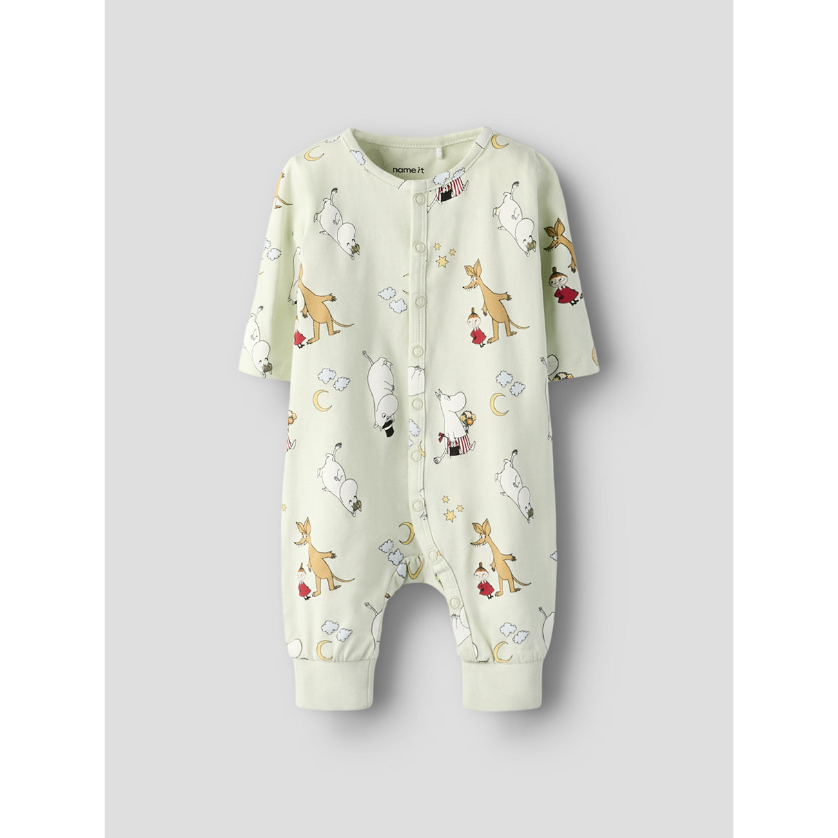 Name It Pale Aqua Nbnselper Moomin Ls Nattdräkt Vde