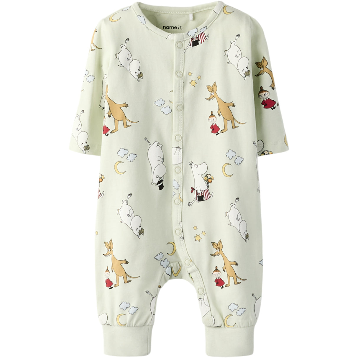 Name It Pale Aqua Nbnselper Moomin Ls Nattdräkt Vde
