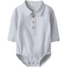 Lil'Atelier Gray Dawn Nbmjesper Ls Body Skjorta Lil