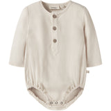 Lil'Atelier Coconut Milk Nbmfreddie Ls Loose Body Skjorta Lil