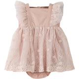 Lil'Atelier Peach Whip Nbffeya Sl Tyll Body Klänning Lil