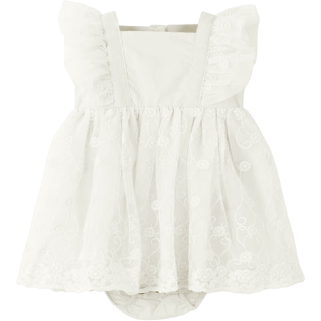 Lil'Atelier Coconut Milk Nbffeya Sl Tyll Body Klänning Lil