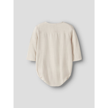 Lil'Atelier Coconut Milk Nbmfreddie Ls Loose Body Skjorta Lil