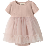Lil'Atelier Peach Whip Nbffanella Ss Body Tyll Klänning Lil