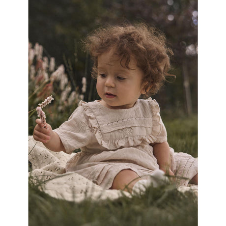 Lil'Atelier Pumice Stone Nbfferonia Ss Loose Body Klänning Lil