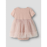 Lil'Atelier Peach Whip Nbffanella Ss Body Tyll Klänning Lil