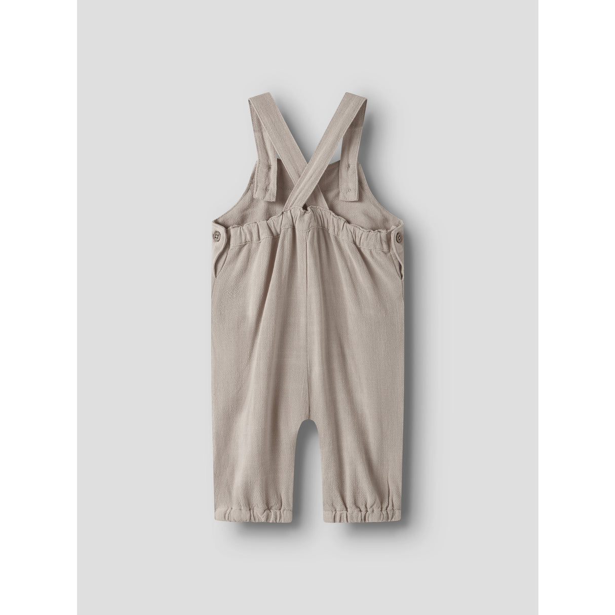 Lil'Atelier Feather Gray Nbmfreddie Loose Overall Lil