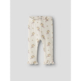Lil'Atelier Coconut Milk Flower Nbfgayo Ska Slim Leggings Lil