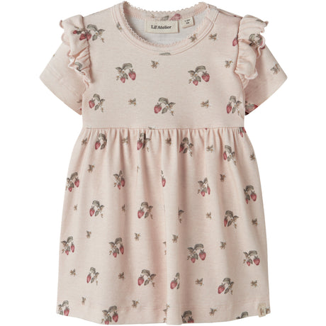 Lil'Atelier Morganite Strawberry Nbfgayo Sin Ss Body Klänning Lil