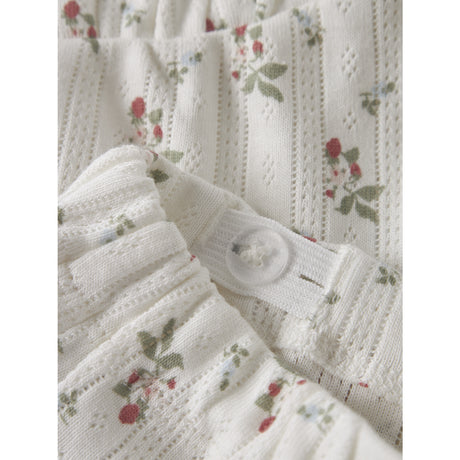 Lil'Atelier Coconut Milk Strawberry Nbfrachello Loose Shorts Lil
