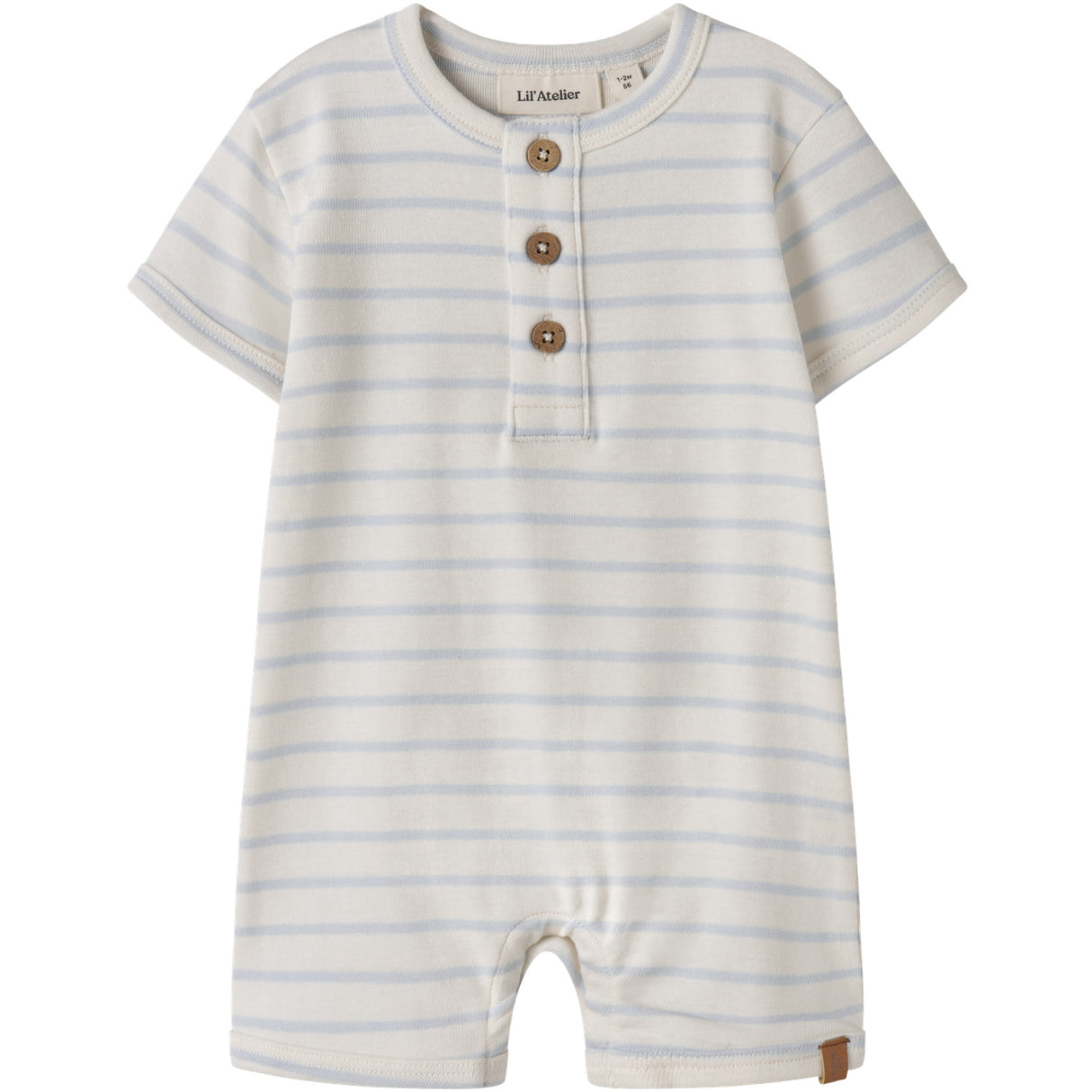 Lil'Atelier Coconut Milk Plein Air Nbngeo Abi Ss Loose Dräkt Lil
