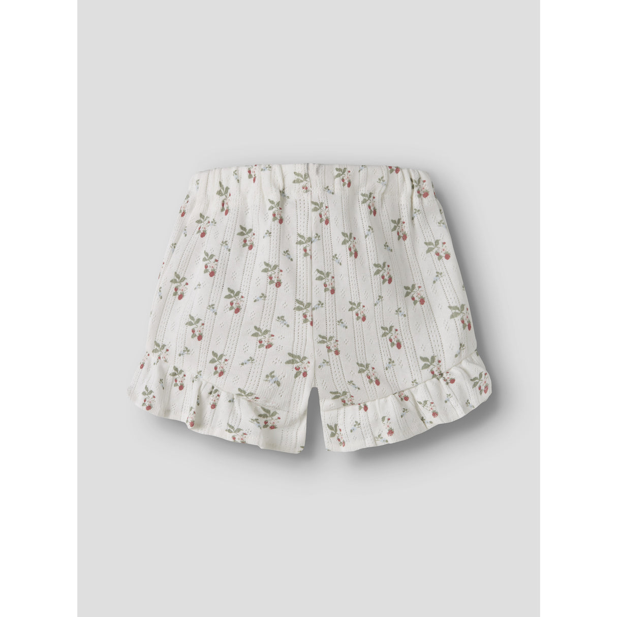 Lil'Atelier Coconut Milk Strawberry Nbfrachello Loose Shorts Lil