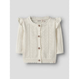 Lil'Atelier Coconut Milk Nbfjela Ls Stickad Card Lil