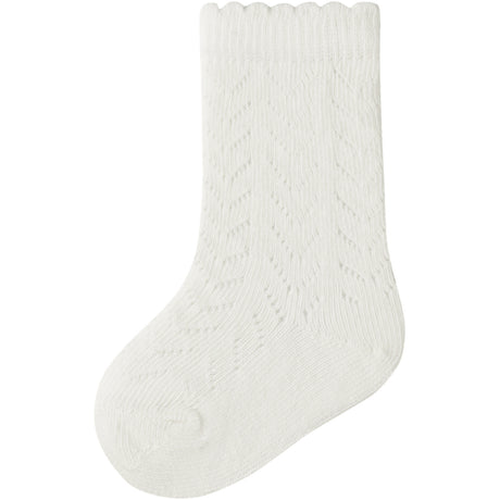 Lil'Atelier Coconut Milk Nbfherda Knee Strumpor Lil