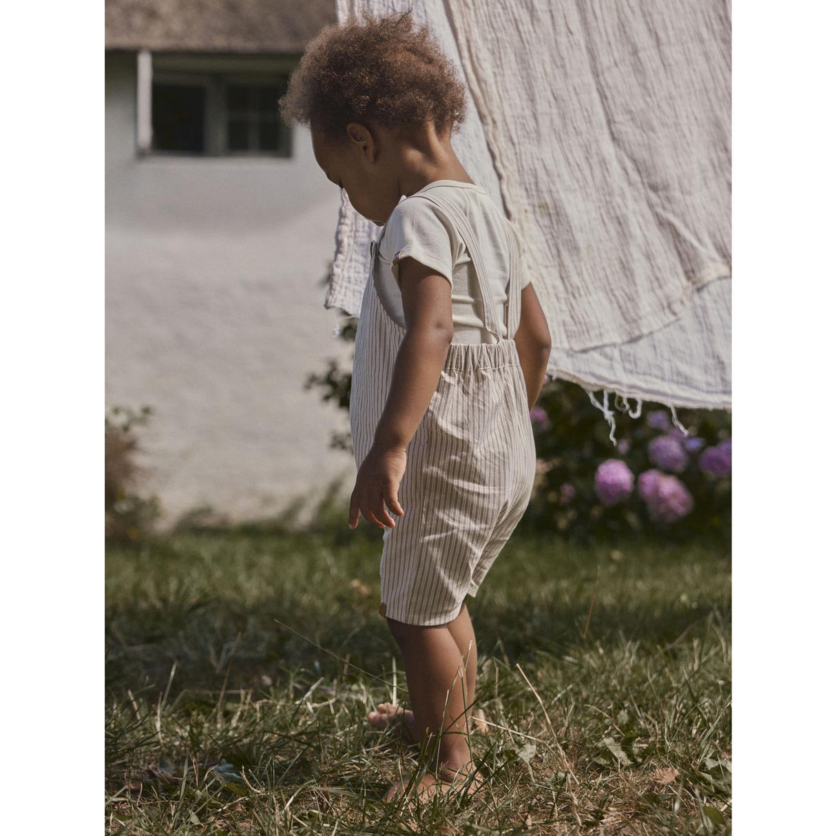 Lil'Atelier Coconut Milk Coca Mocha Nbmhelo Loose Kort Overall Lil