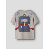 Name It Chateau Gray Nmmfum Ss Nreg Topp Box
