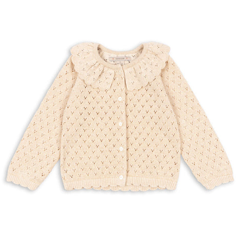 Konges Sløjd Buttercream Holiday Stickad Cardigan