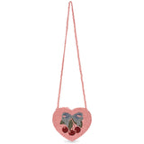 Konges Sløjd Amarena Beaded Heart Väska