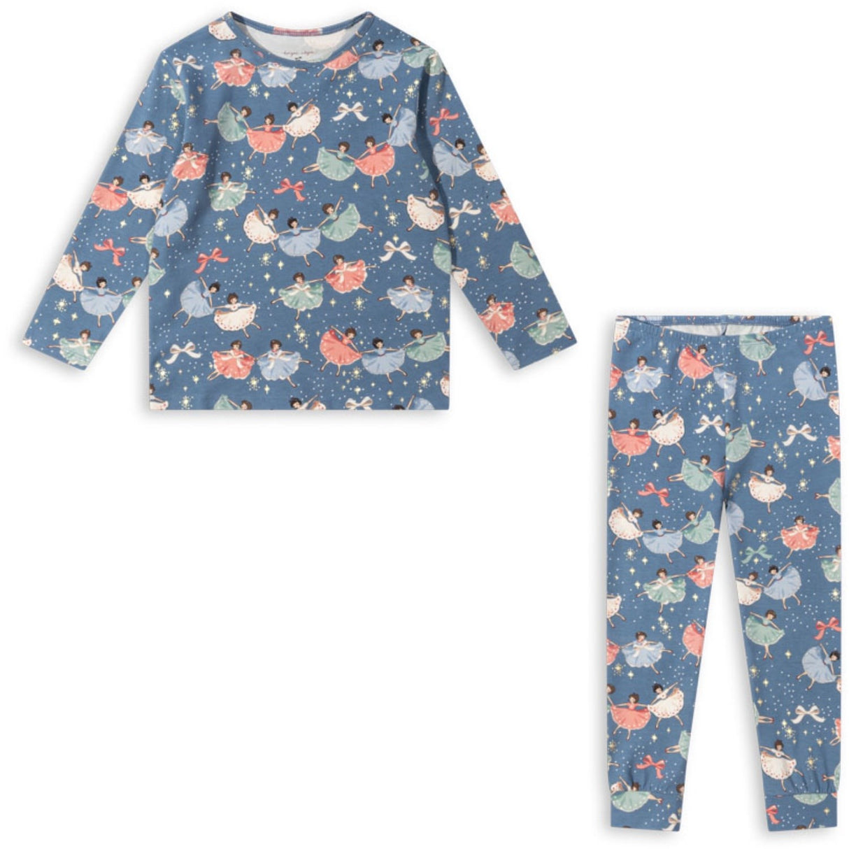 Konges Sløjd Snow Bow Ballerina Basic Blouse/Pants Sett Gots