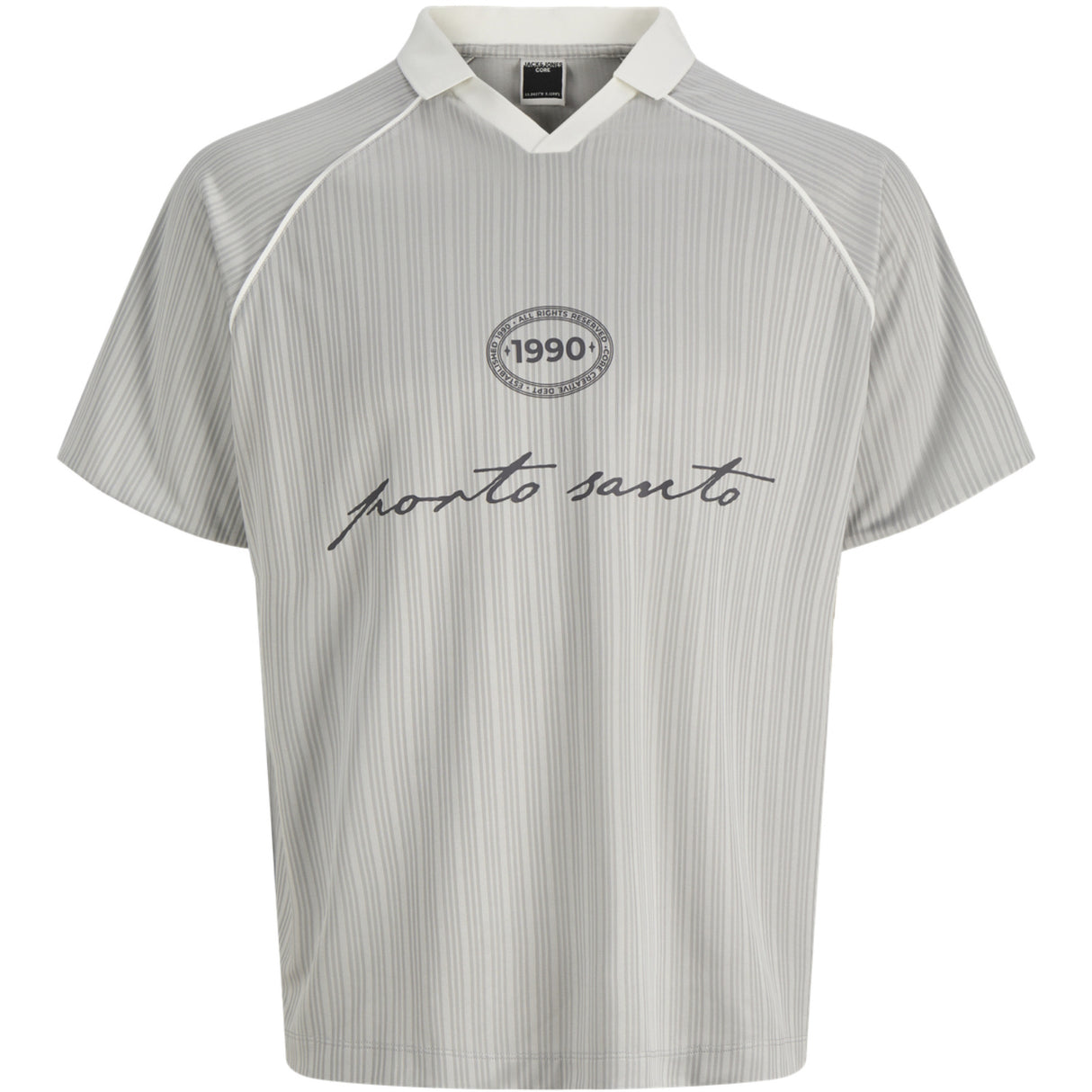 Jack & Jones Junior Vapor Blue Jcoeterna Football Pikétröja Ss Sa26 Sn Jnr