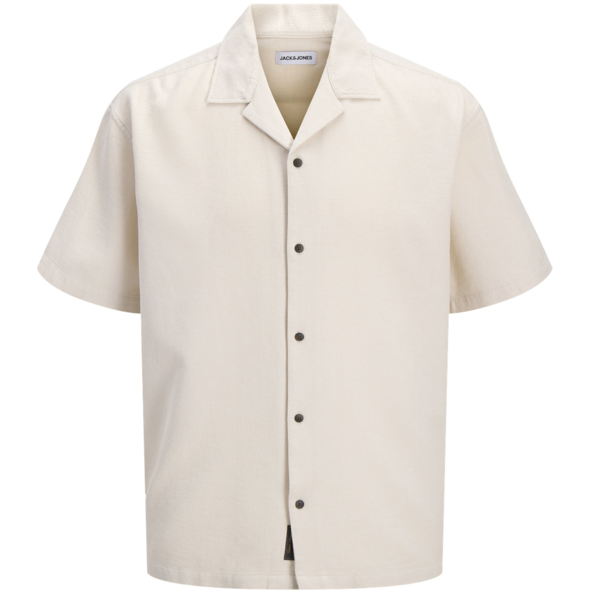 Jack & Jones Junior Moonbeam Jjglobal Waffle Resort Skjorta Ss Mp Jnr