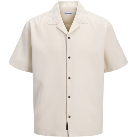 Jack & Jones Junior Moonbeam Jjglobal Waffle Resort Skjorta Ss Mp Jnr