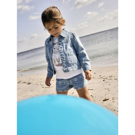 Name It Light Blue Denim Anglaise Nmfharper Dnm Anglaise Jacka 1026-Ov H