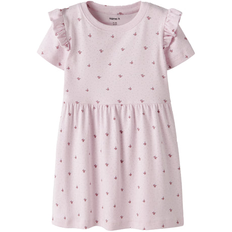 Name It Cradle Pink Nmfhannis Keps Sl Klänning