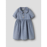 Name It Medium Blue Denim Nmfpoppy Dnm Klänning 5011-Ov H