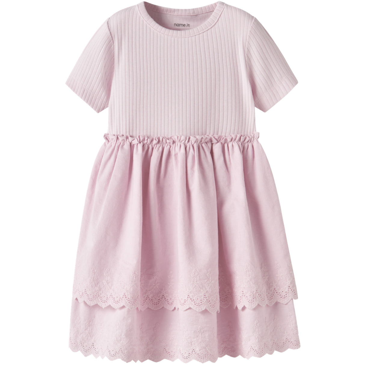 Name It Cradle Pink Nmfhavelle Ss Klänning