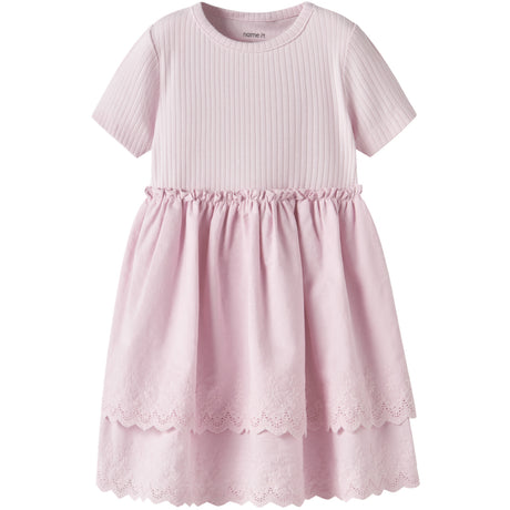Name It Cradle Pink Nmfhavelle Ss Klänning