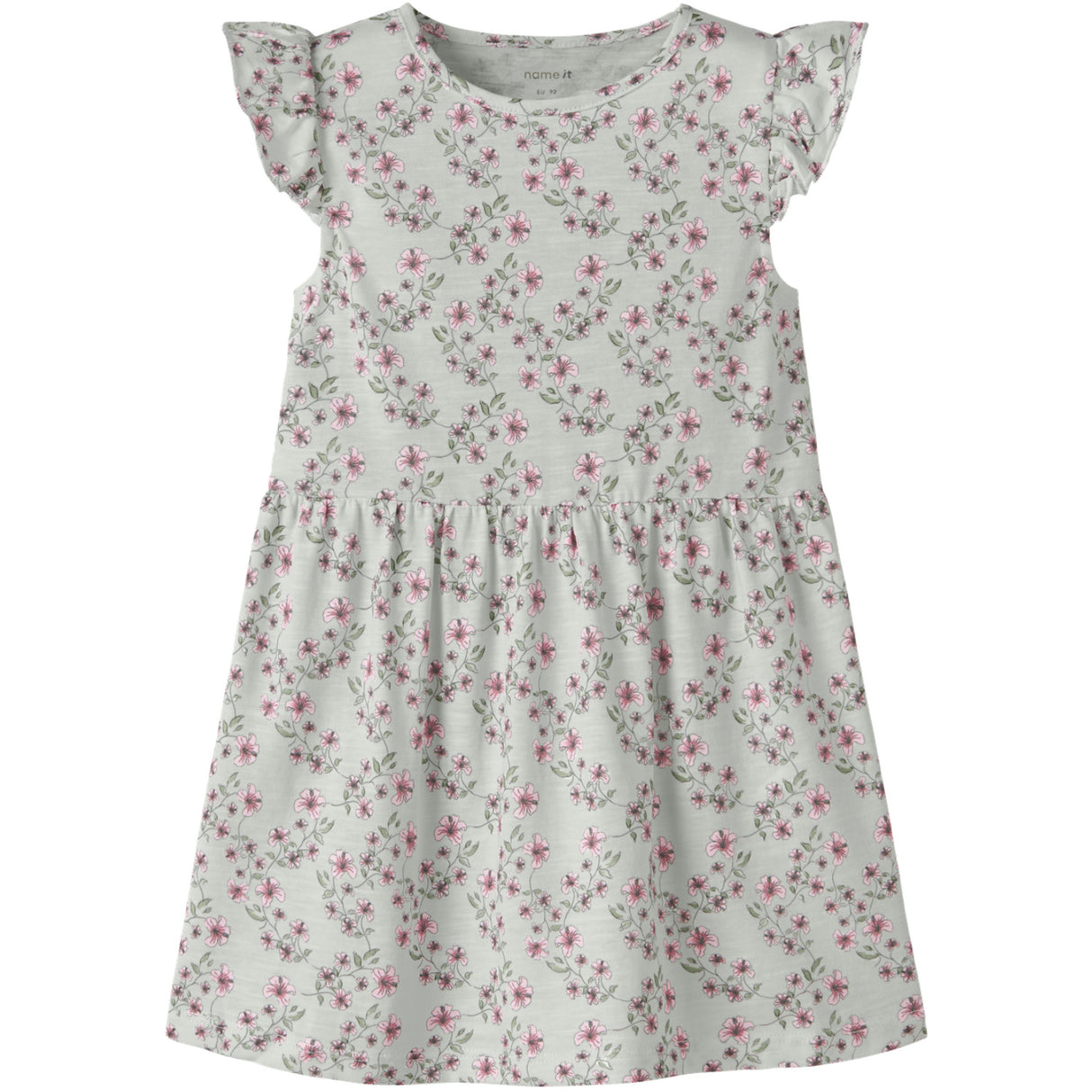 Name It Pale Aqua Nmfhailedo Keps Sl Klänning