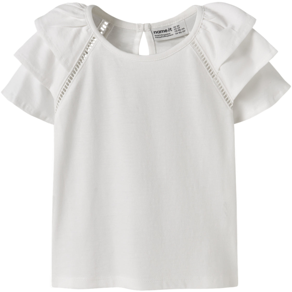 Name It Bright White Nmfhuda Ss Topp