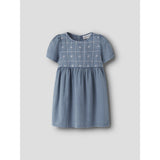 Name It Faded Denim Nmfherta Ss Klänning