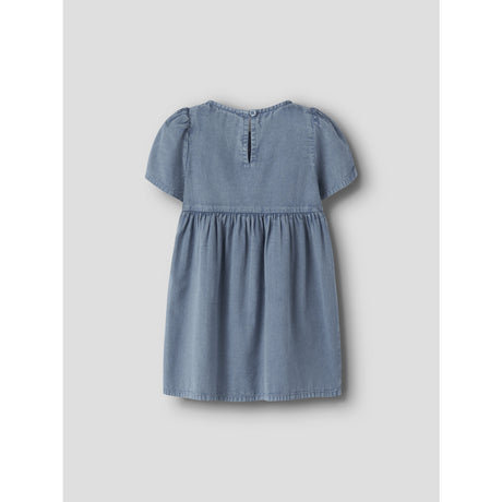 Name It Faded Denim Nmfherta Ss Klänning