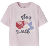 Name It Cradle Pink Nmfjonali Ss Nreg Topp