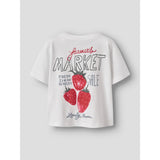 Name It Bright White Nmfjaysline Ss Nreg Topp Box