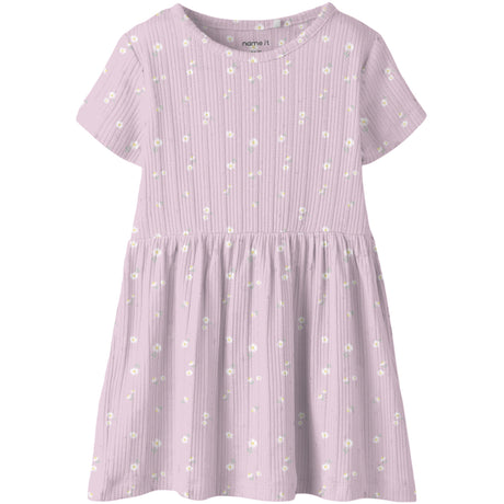 Name It Cradle Pink Nmfjelly Ss Slim Klänning Box