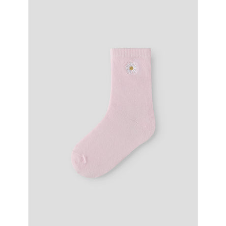 Name It Cradle Pink Bright White Nmfjuliso 2P Strumpor