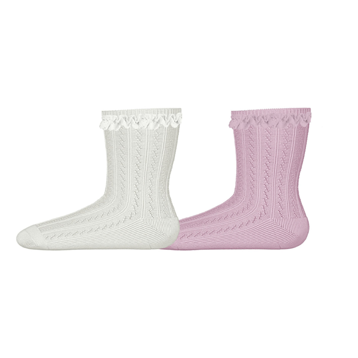 Name It Cloud Dancer Cradle Pink Nmfhermine 2P Strumpor
