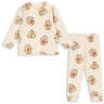 Konges Sløjd Deer Diary Basic Blouse/Pants Sett Gots